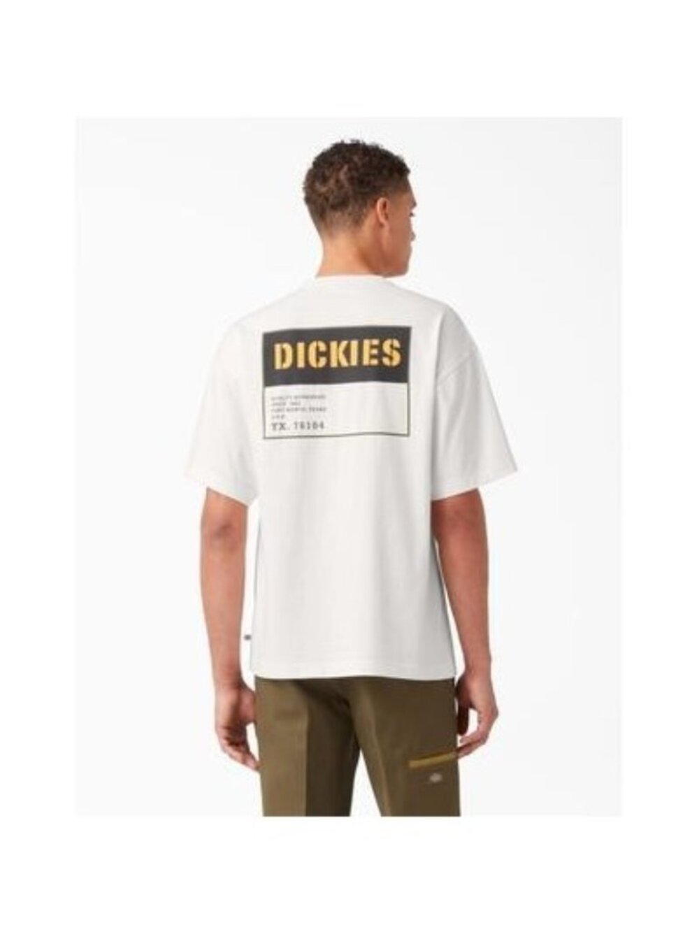 Dickies Men's Street Utility Graphic T-Shirt, Cloud (off white), Sz. S